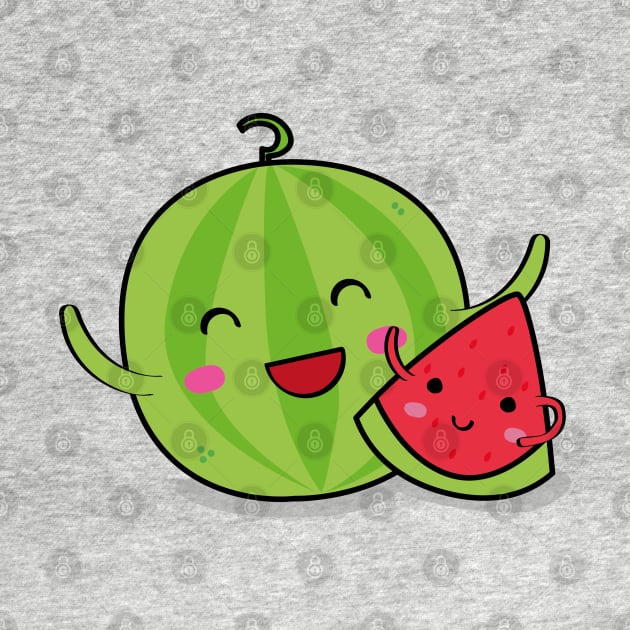 Happy Watermelon: A Slice of Joy by PauRicart